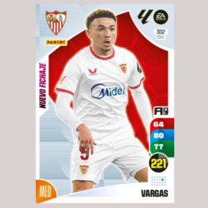 VARGAS - Sevilla FC - Nº302 BIS - Adrenalyn XL 24/25 - Panini