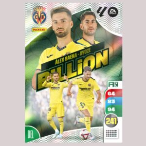 VILLARREAL CF - BILLION - Álex Baena / Ayoze - Adrenalyn XL 24/25 - Panini