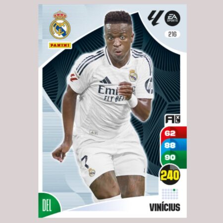 VINÍCIUS - Real Madrid - Nº216 - Adrenalyn XL 24 25 - Panini