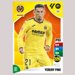 YEREMY PINO - Villarreal CF - Nº356 - Adrenalyn XL 24/25 - Panini