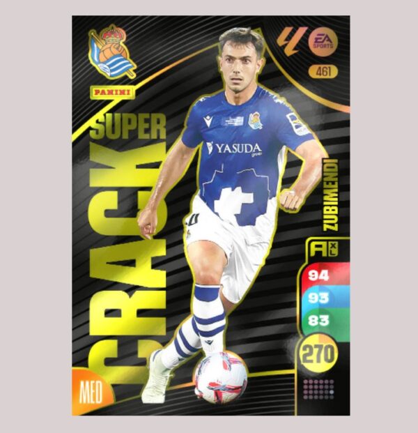 ZUBIMENDI - SUPER CRACK - Real Sociedad - Nº461 - Adrenalyn XL 24/25 - Panini