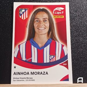 AINHOA MORAZA - Atlético de Madrid - Nº26 - Liga F 24/25 - Panini