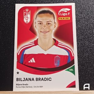 BILJANA BRADIC - Granada CF - Nº178A - Liga F 24/25 - Panini