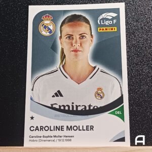 CAROLINE MOLLER - Real Madrid - Nº259B - Liga F 24/25 - Panini
