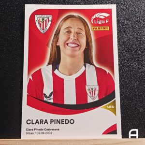 CLARA PINEDO - Athletic Club Bilbao - Nº16 - Liga F 24/25 - Panini