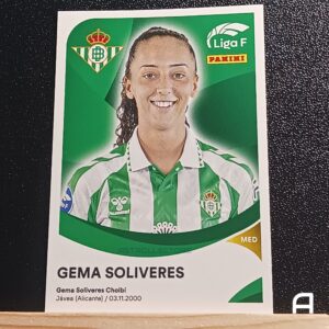 GEMA SOLIVERES - Real Betis Féminas - Nº73 - Liga F 24/25 - Panini