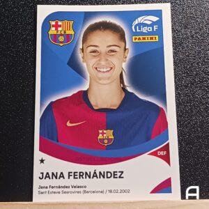 JANA FERNÁNDEZ - FC Barcelona - Nº47B - Liga F 24/25 - Panini