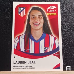 LAUREN LEAL - Atlético de Madrid - Nº27 - Liga F 24/25 - Panini