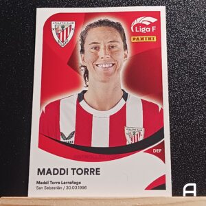MADDI TORRE - Athletic Club Bilbao - Nº9 - Liga F 24/25 - Panini