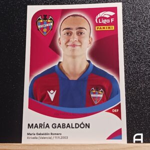 MARÍA GABALDÓN - Levante UD - Nº207 - Liga F 24/25 - Panini