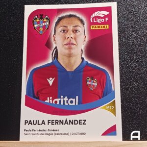 PAULA FERNÁNDEZ - Levante UD - Nº214 - Liga F 24 25 - Panini