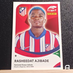 RASHEEDAT AJIBADE - Atlético de Madrid - Nº39 - Liga F 24 25 - Panini