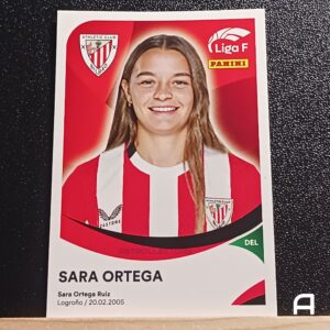 SARA ORTEGA - Athletic Club Bilbao - Nº18 - Liga F 24/25 - Panini