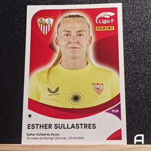 ESTHER SULLASTRES - Sevilla FC - Nº284 - Liga F 24/25 - Panini