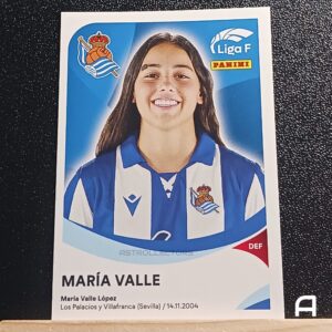MARÍA VALLE - Real Sociedad - Nº268B - Liga F 24 25 - Panini